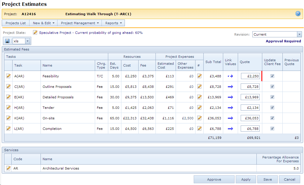 Project_Estimating_Create