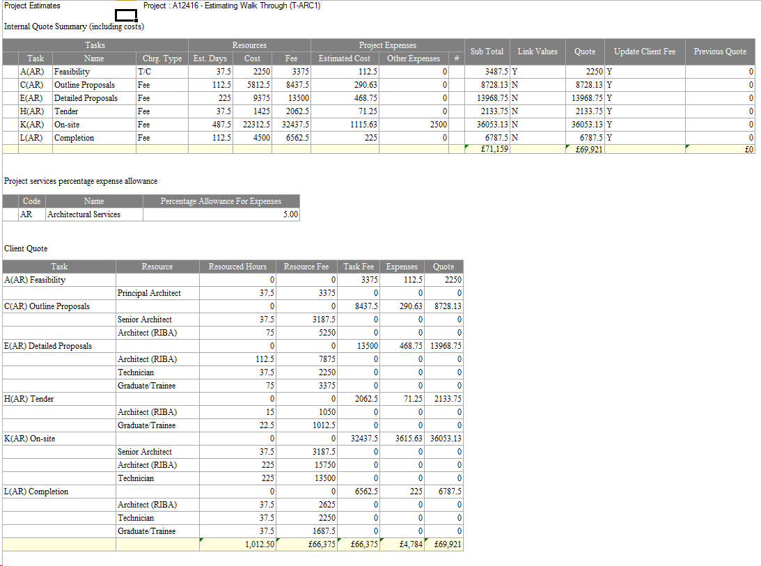 Project_Estimating_ExportXLS